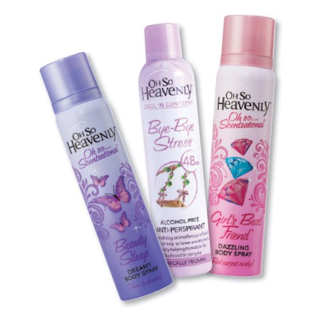 Oh So Heavenly Perfumed Body Sprays Review - Beauty Bulletin