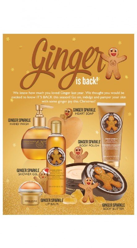 The Body Shop Ginger Haircare Gift Set Shake & Swish – Banira