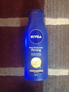 nivea firming body moisturiser for dry skin