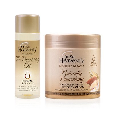 Oh So Heavenly Body Cream &amp; Body Oil Range