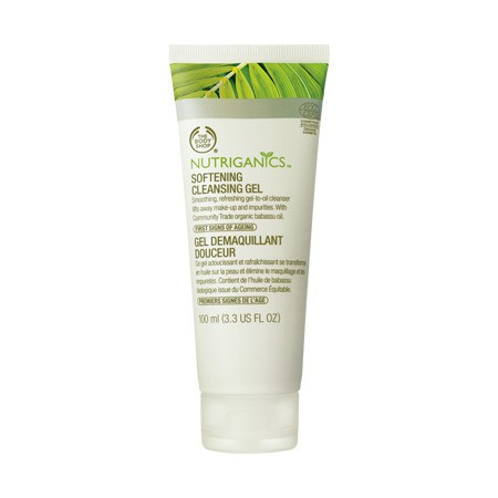 The Body Shop Nutriganics Softening Cleansing Gel Oil