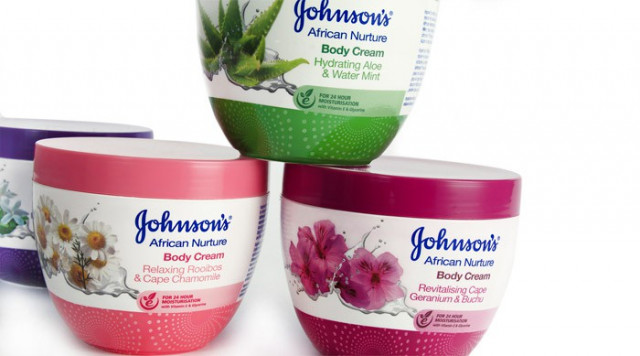 JOHNSON AND JOHNSON AFRICAN NURTURE BODY CREAM