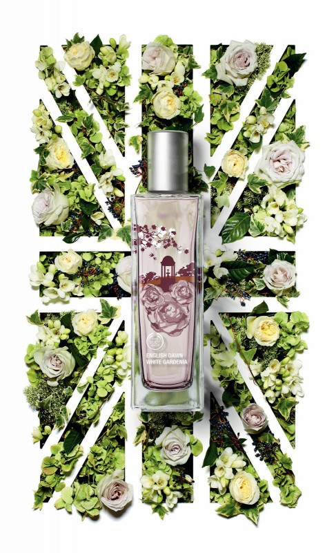 The Body Shop English Dawn White Gardenia Fragrance