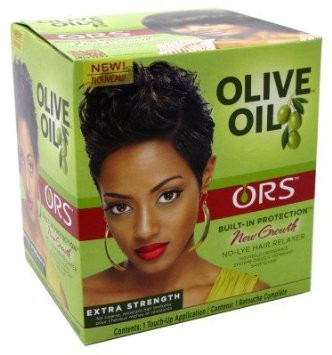 ORS Olive Oil Built-In Protection New Growth No-Lye Hair Relaxer