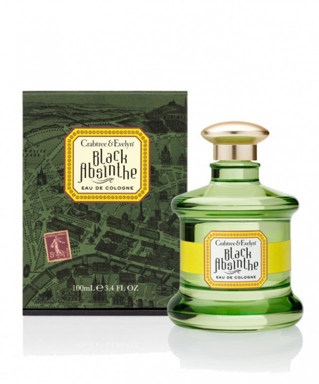 Crabtree &amp; Evelyn Black Absinthe Eau De Cologne