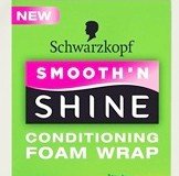 Schwarzkopf Smooth 'n Shine Conditioning Foam Wrap with Moringa and Olive Oils