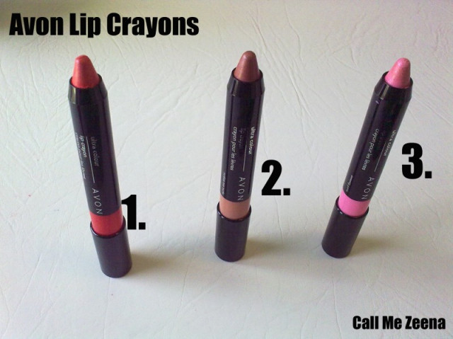 Avon Ultra Colour Lip Crayons- Delicious!