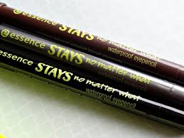 Essence - Stays No Matter What waterproof eyeliner in 02 Stunning Brown