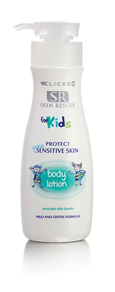 SR Skin rescue Kids Sensitive Body Lotion