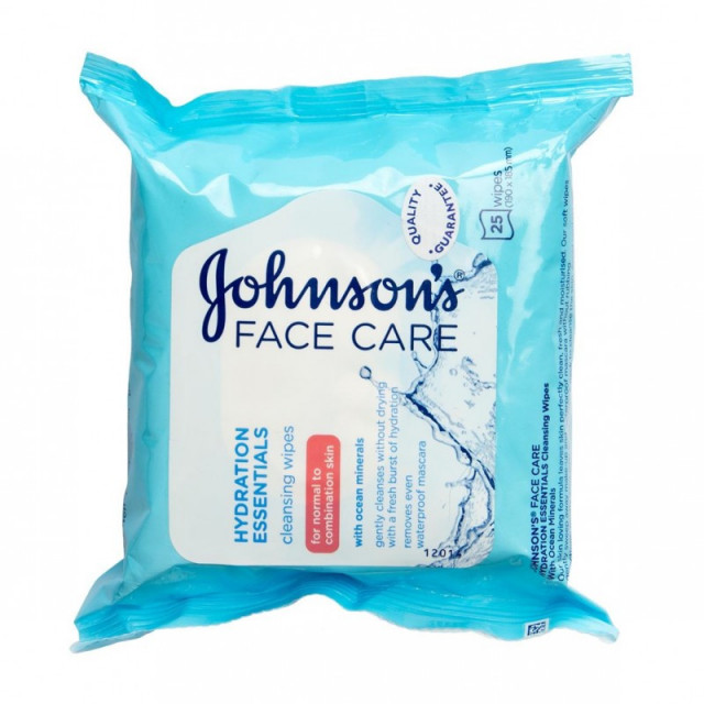 Johnson's® Hydration Essentials Facial Cleansing Wipes