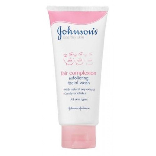 Johnson's Fair Complexion Facial Exfoliating Facial Wash