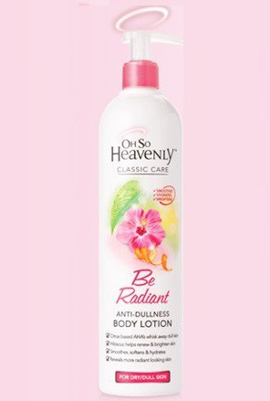 Be Radiant body lotion