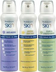 Yardley Skin Hydro Tissue Oil Spray