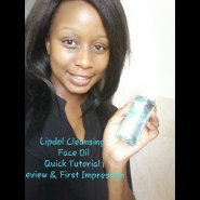 Lipidol Cleansing Face Oil First Impression Quick Tutorial Review