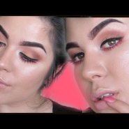 Warm Valentines Day Makeup Look | Cassandra da Silva | From South Africa