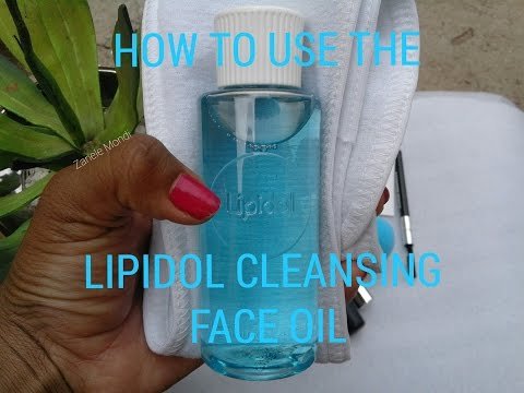 Lipidol Cleansing Face Oil First Impression Quick Tutorial Review