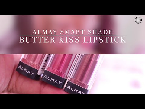 Almay Smart Shade Butter Kiss Lipstick Video | Swatch and Review