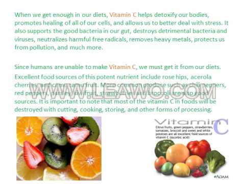 Read more about the article Vitamin C and its benefits